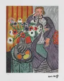 Doamna în violet by Henri Matisse, cromolitografie, sold Jan 2020