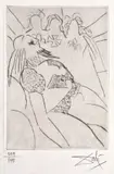 Henry al IV-lea by Salvador Dalí, acvaforte și gravură cu acul, sold Jan 2020