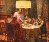 Ipolit Strâmbu, Seara doamnelor