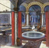 George Catargi, Interior arab