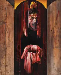 Adrian Ghenie, Untitled (Autoportret), 2006-2009, ulei pe pânză