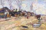 Rudolf Schweitzer–Cumpăna, Uliță în Argeș