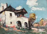 Gheorghe Petrașcu, Casă boierească la Târgoviște