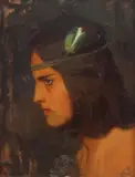 Constantin Artachino, Rusalcă, ulei pe carton