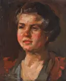 Gheorghe Petrașcu, Portretul Lucreției (soția artistului)