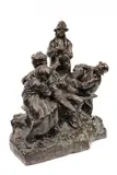 Gheorghe Tudor, Petrecerea, 1926, bronz