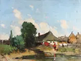 Teodor Harșia, Margine de sat