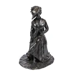 Oscar Späthe, În parc, 1910, bronz