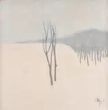Constantin Piliuță, Peisaj de iarnă