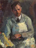 Autoportret by Alexandru Ciucurencu, ulei pe pânză, offered Dec 2019