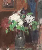 Louis-François Biloul, Vas cu liliac, ulei pe pânză