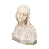 Adolfo Cipriani, Frumusețe eternă, marmură de Carrara sculptată; alabastru