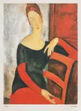 Amedeo Modigliani, Portretul doamnei Hébuterne (soția artistului)