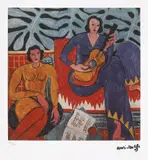 Muzică by Henri Matisse, cromolitografie, sold Oct 2019