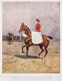 Tadeusz Ajdukiewicz, Principesa Maria în costum de comandant al Regimentului 4 Roșiori, cromolitografie