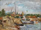 Lucian Grigorescu, Bărci la Tulcea