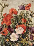 Flori de câmp by Nicolae Tonitza, 1934-1935, ulei pe carton, offered Oct 2019