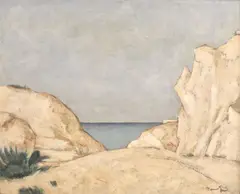 Nicolae Tonitza, Liniștea eternă, 1933, ulei pe carton