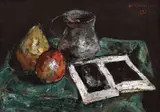 Gheorghe Petrașcu, Natură statică cu ulcior şi fructe