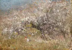 Nicolae Grigorescu, Primăvara în livadă, 1880-1885, ulei pe pânză