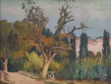 Început de toamnă by Stefan Popescu, ulei pe pânză, offered Oct 2019