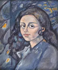 Ruxandra by Brădut Covaliu, ulei pe pânză, offered Oct 2019