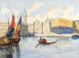 Vele by Rudolf Négely, ulei pe pânză, sold Sep 2019