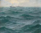 Dimitrie Știubei, Pe mare