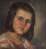 Gheorghe Teodorescu Romanaţi, Copilă în ie
