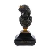 Tinerețe by Albert-Ernest Carrier-Belleuse, bronz, sold Oct 2019