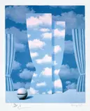 Pasărea cerului by René Magritte, cromolitografie, sold Oct 2019
