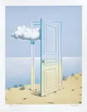Victorie by René Magritte, cromolitografie, sold Oct 2019