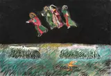 Paula Ribariu, Magii, 2008, ulei pe pânză