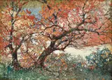 Petre (Pejin) Jinga, Peisaj de primăvară, 1939, ulei pe carton