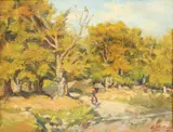 Ion Panteli Stanciu, Prin pădure