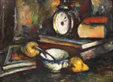 Petre Remus Troteanu, Natură statică cu ceas şi cărţi