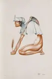 Jules Perahim, Omul şi spicul, cromolitografie