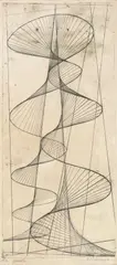 Geometrie by Marcel Chirnoagă, acvaforte și acvatintă, sold Sep 2019