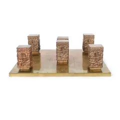 Paul Vasilescu, Coloane, bronz