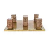 Paul Vasilescu, Coloane, bronz