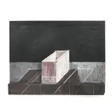Horia Damian, Le sarcophage, 1989, lemn, ulei și guașă