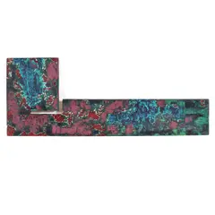 New Hyphen (Zece îngeri drepți) by Paul Neagu, 1994, ulei pe lemn, sold Oct 2019