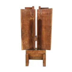 Fluture by Napoleon Tiron, 1971, lemn, sold Oct 2019