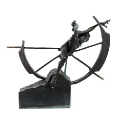 Ion Mândrescu, Om, timp, spațiu, 2007, bronz