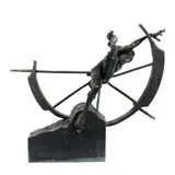 Ion Mândrescu, Om, timp, spațiu, 2007, bronz