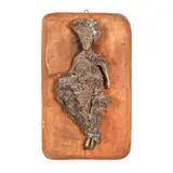 Ioan Bolborea, Costum de carnaval, bronz și soclu de lemn
