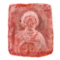 Profet by Silvia Radu, 2007, ipsos și acuarelă, offered Oct 2019