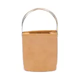 Claude Moliterni, Poșetă Cartier Trinity, din piele bej, însoțită de card de autenticitate, provine din colecția creatoarei de modă Romanița Iovan