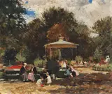 Francisc Gall, Parcul Buttes-Chaumont