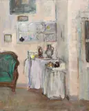Elena Popea, Interior la Bran